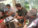 From left to right Larry KI6YAA, Tim KJ6VGM and Nestor K6JTT.